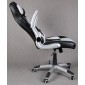 Scaun gaming Rekaro Negru-Alb